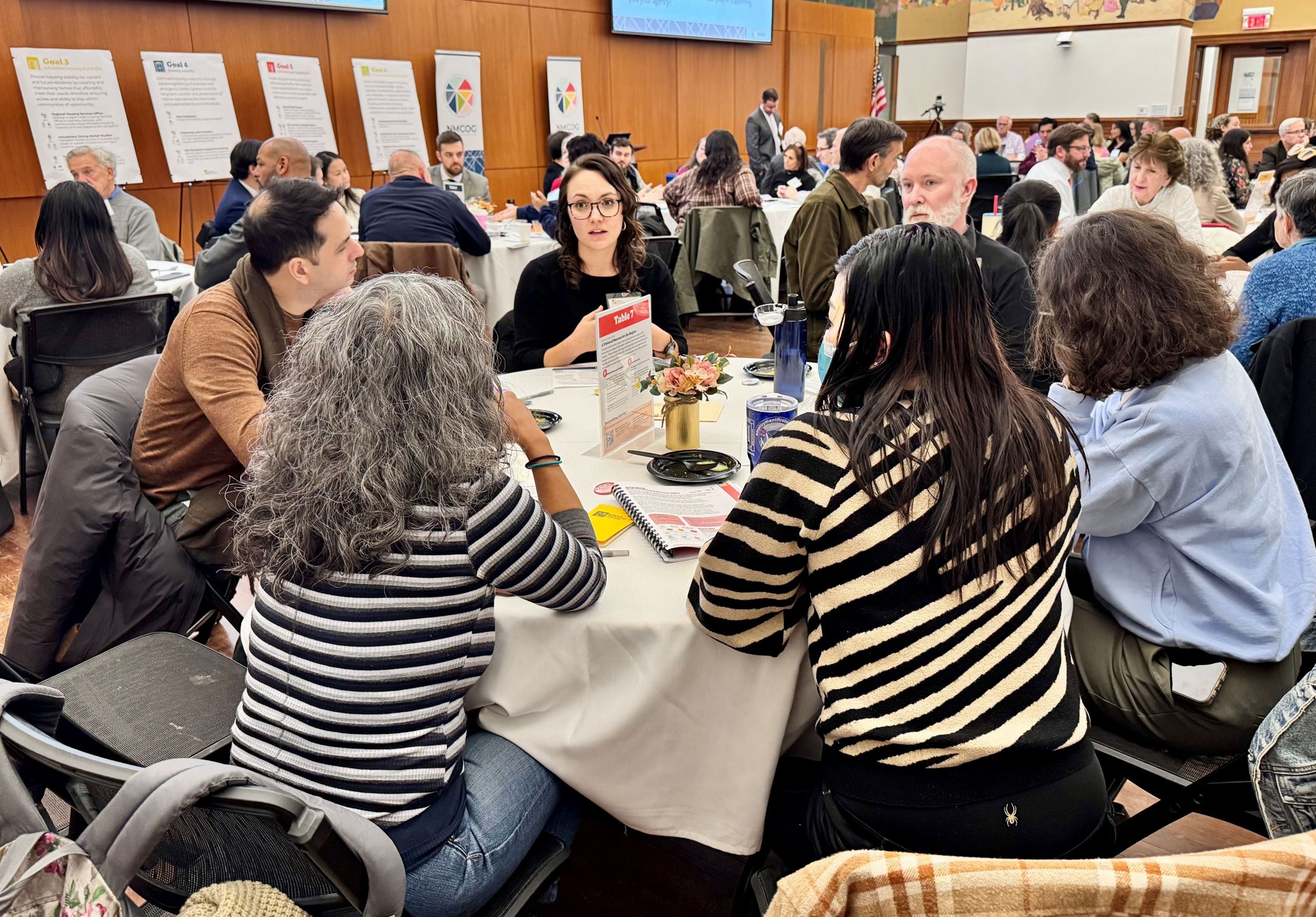 Table Discussion at At Home in Greater Lowell Fall Summit